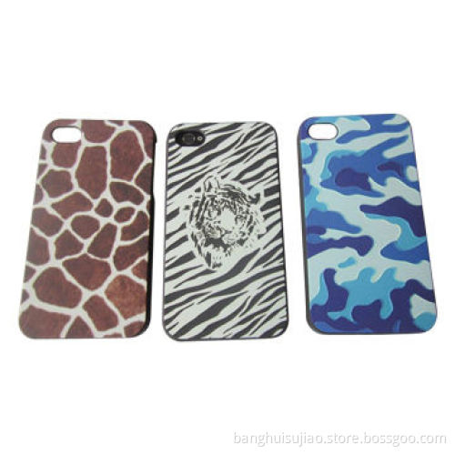 2013 Popular Cheetah Spots Relief Case for iPhone 4S/5 with IML Technology